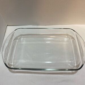 2 Quart Anchor Hocking Clear
Glass Baking Dish Casserole Pan
